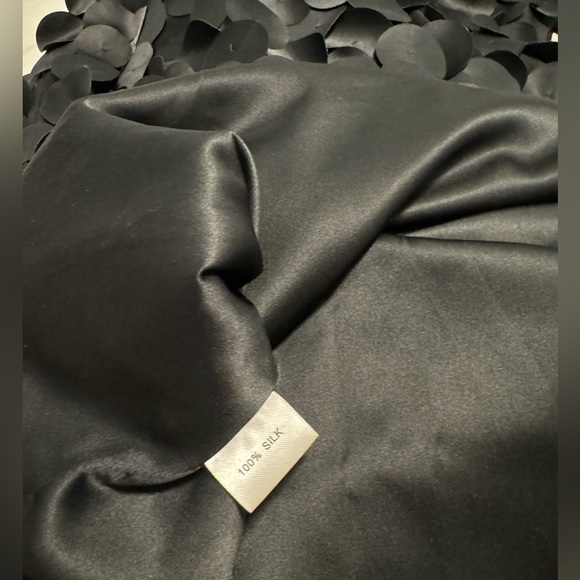 Saja Black Silk Disc Mini Dress XS - Picture 5 of 6